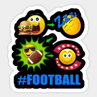 American Football Sports Baller Lifestyle Sticker